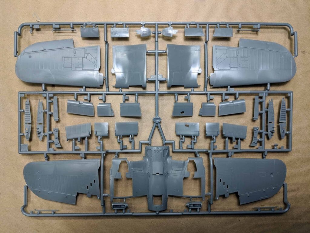 Tamiya F4U1D Sprue 2