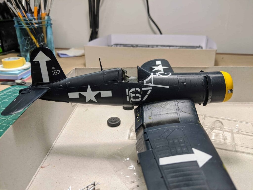 Tamiya F4U-1D Painted