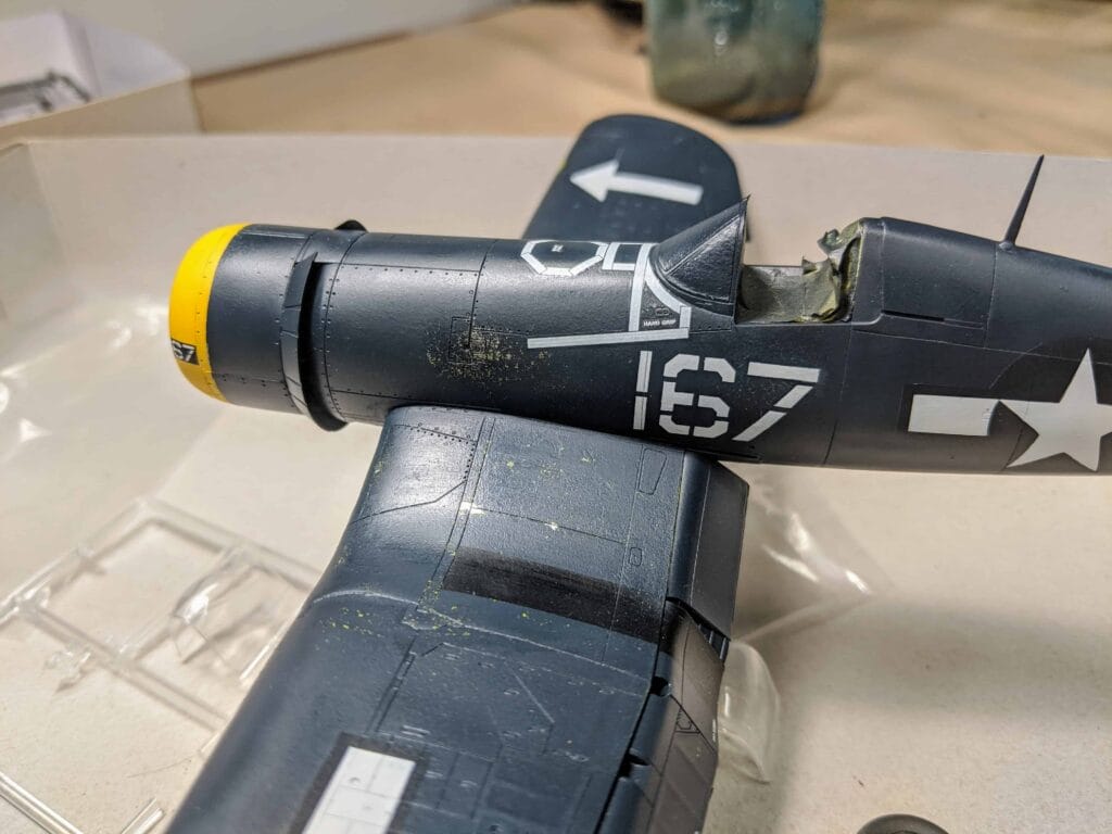 Tamiya F4U-1D Painted