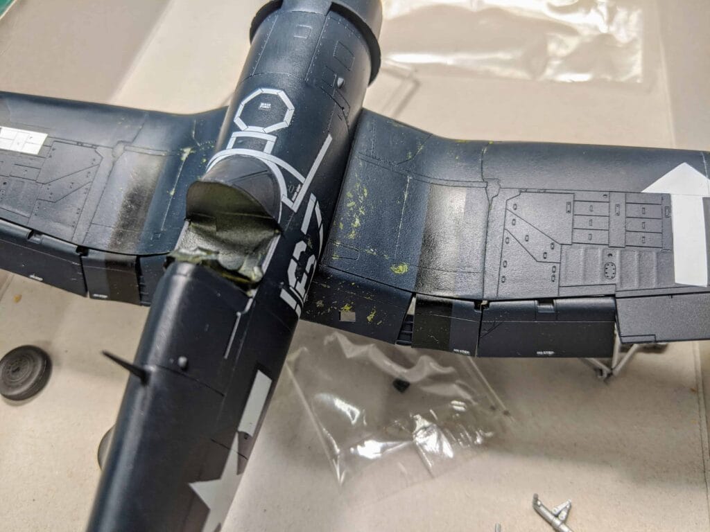 Tamiya F4U-1D Painted