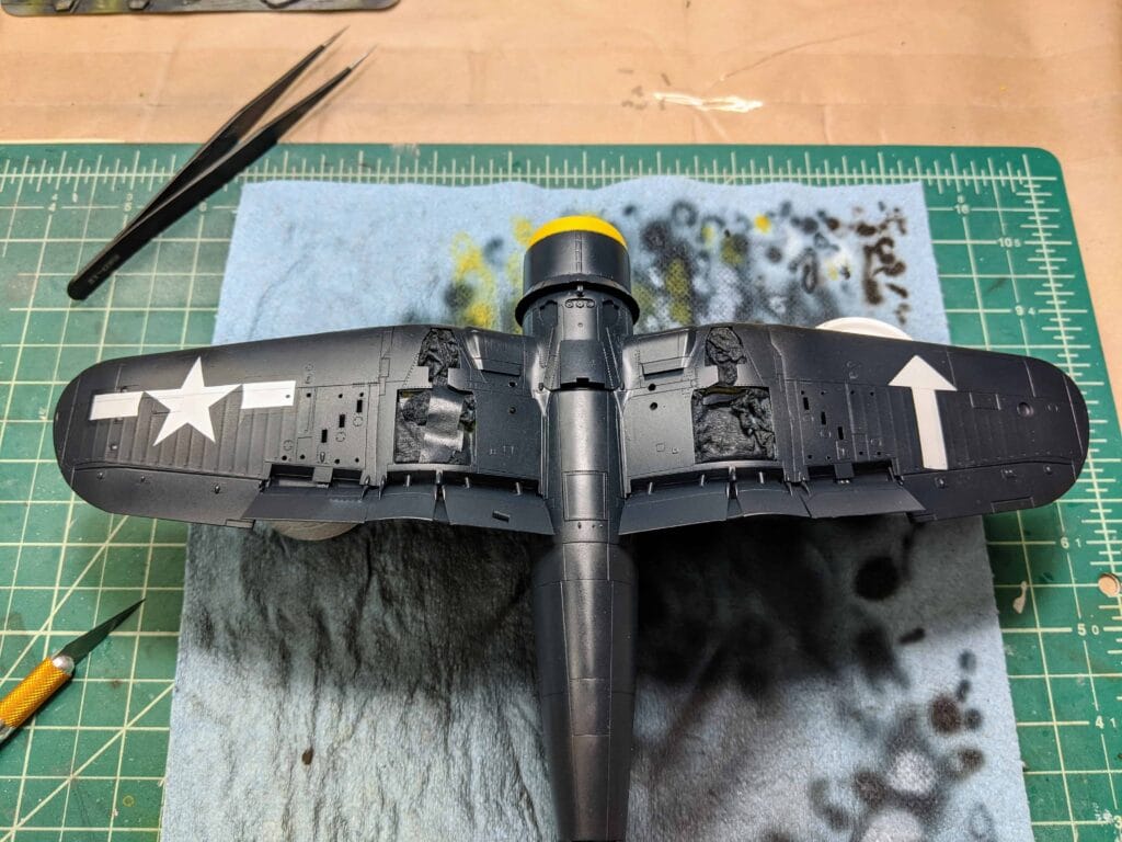 Tamiya F4U-1D Underside